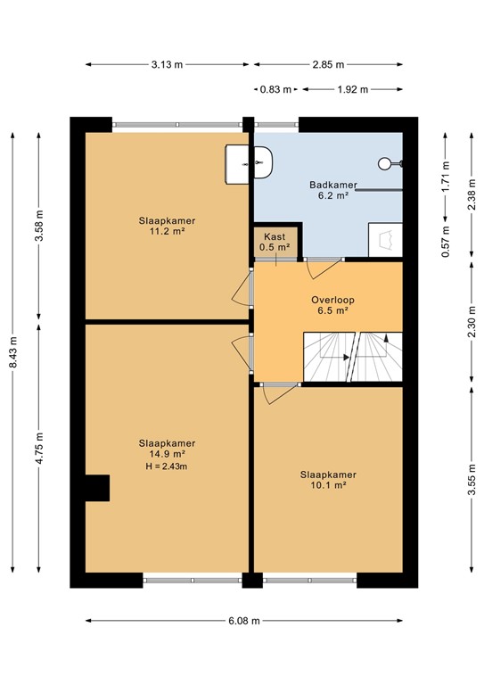 mediumsize floorplan